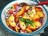 Nectarine and Basil Relish