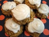 Pumpkin Oat Jumbles with Brown Butter Glaze