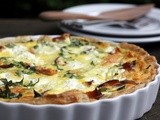 Smoked Salmon, Vegetable and Ricotta Quiche: Puff Pastry at Brunch