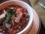 White Bean and Vegetable Soup for a Winter Supper