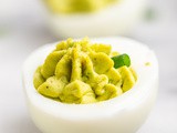 Avocado Deviled Eggs