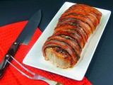 Bacon Wrapped Honey Mustard Pork Loin