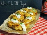 Baked Fish  in  Chips