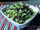 Black Bean Salad with Tomato, Avocado, and Serrano Lime Vinaigrette