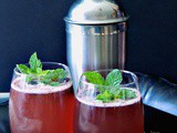 Blackberry Mojito Sparklers