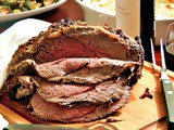 Boneless Rib Roast with Roasted Garlic and Herbs #SundaySupper #RoastPerfect