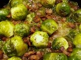 Brussels Sprouts with Bacon and Shallots