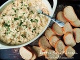 Cheesy Artichoke and Crab Dip for #src