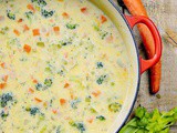 Cheesy Ham and Vegetable Chowder