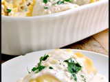 Chicken Alfredo Lasagna Rollups