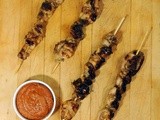 Chicken Satay with Spicy Peanut Sauce