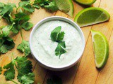 Cilantro Lime Crema