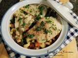 Cod with Grilled Ratatouille Pasta