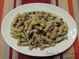 Creamy Latin Style Pasta Salad for #laborday #sundaysupper