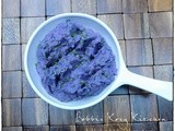 Creamy Mashed Purple Potatoes