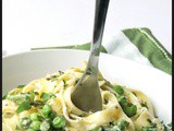 Creamy Pesto Pasta Primavera