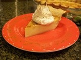 Eggnog Custard Pie
