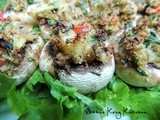 Food Star Friday - Crab Stuffed Mushroom  Throwdown 