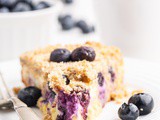 Keto Blueberry Cream Cheese Coffee Cake