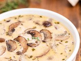 Keto Cream of Mushroom Soup