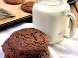 Keto Double Chocolate Chip Cookies