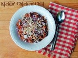 Kickin' Chicken Chili for a Chili Cook Off #SundaySupper