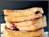 Lemon Blueberry Stuffed French Toast