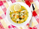 Lemon Chicken Noodle Soup