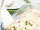 Low Carb Chicken Alfredo Rollups