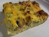 Make Ahead Sausage Breakfast Casserole