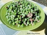 Mom's Creamy Pea Salad for #BeatTheHeat  #SundaySupper