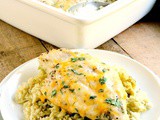 Oven Baked Creamy Green Chile Chicken