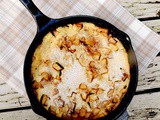 Oven Baked Dutch Apple Pancake