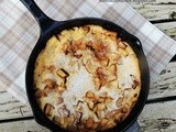 Oven Baked Dutch Apple Pancake