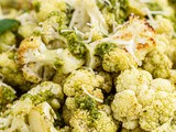 Parmesan Pesto Roasted Cauliflower