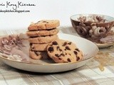 Peanut Butter Chocolate Chip Shortbread Cookies