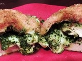 Pesto and Mozzarella Stuffed Chicken Breasts