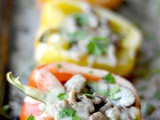 Philly Cheesesteak Stuffed Peppers