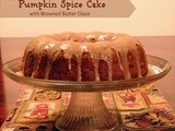 Pumpkin Spice Bundt Cake with Brown Butter Glaze