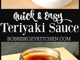 Quick and Easy Teriyaki Sauce