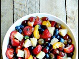 Rainbow Fruit Salad