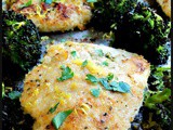 Sheet Pan Chicken Milanese