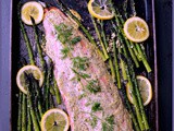 Sheet Pan Salmon and Asparagus