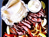 Sheet Pan Steak Fajitas