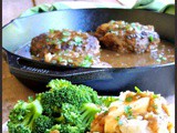 Simple Salisbury Steaks with Caramelized Onion Gravy