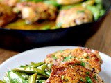 Skillet Chicken with Snap Peas