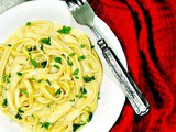 Skinny Fettuccine Alfredo