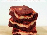 Spiced Red Velvet Cheesecake Brownies