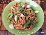 Spicy Sesame Peanut Noodles