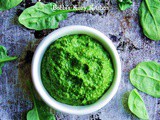 Spinach and Pistachio Pesto #SundaySupper